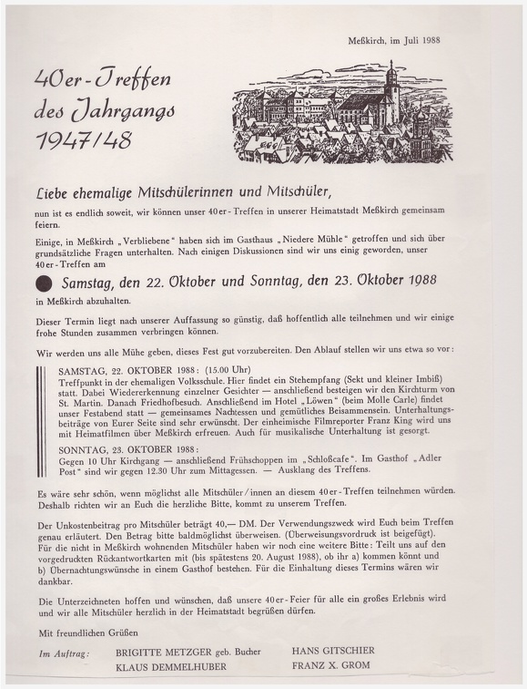 40er-Treffen des jahrgangs 1947-48