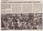 50ziger Treffen Zeitungsbericht