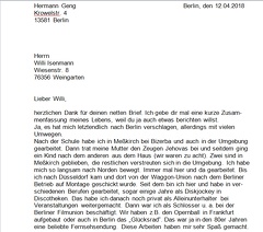 Brief zum 70er Jahrgangstreffen von Hermann Geng